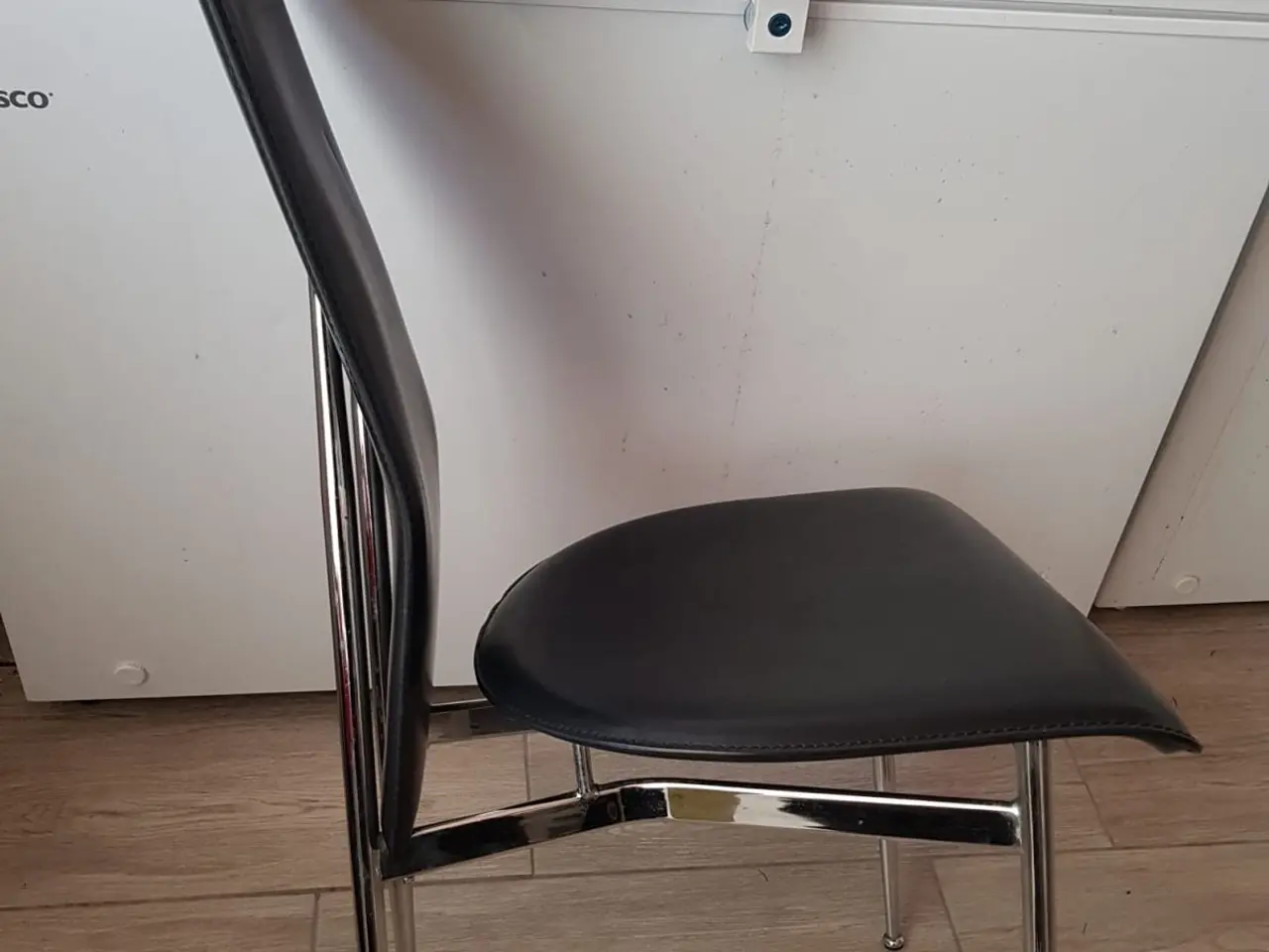 Billede 7 - Fasem, spisestuestol sort læder, S44