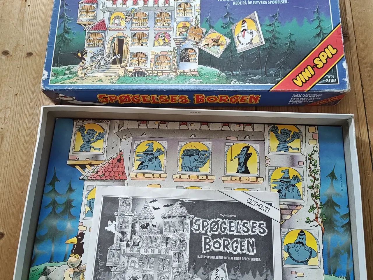Billede 1 - Spøgelses Borgen Brætspil Spøgelsesborgen