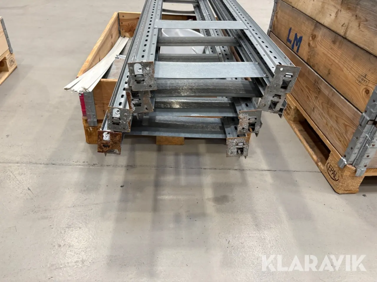 Billede 6 - Pallereol - 8 stigereoler med hylder