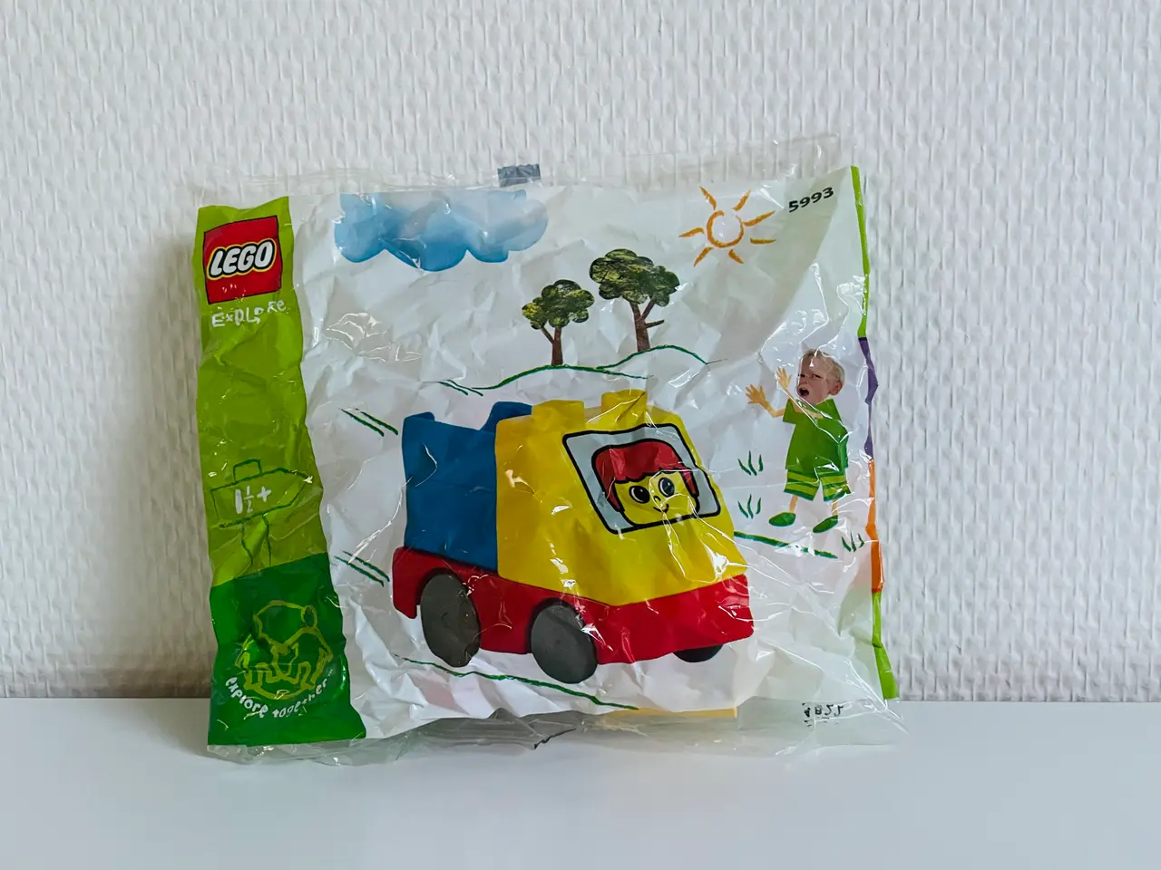 Billede 1 - UÅBNET LEGO Duplo 5993 - Lille bil - samlesæt