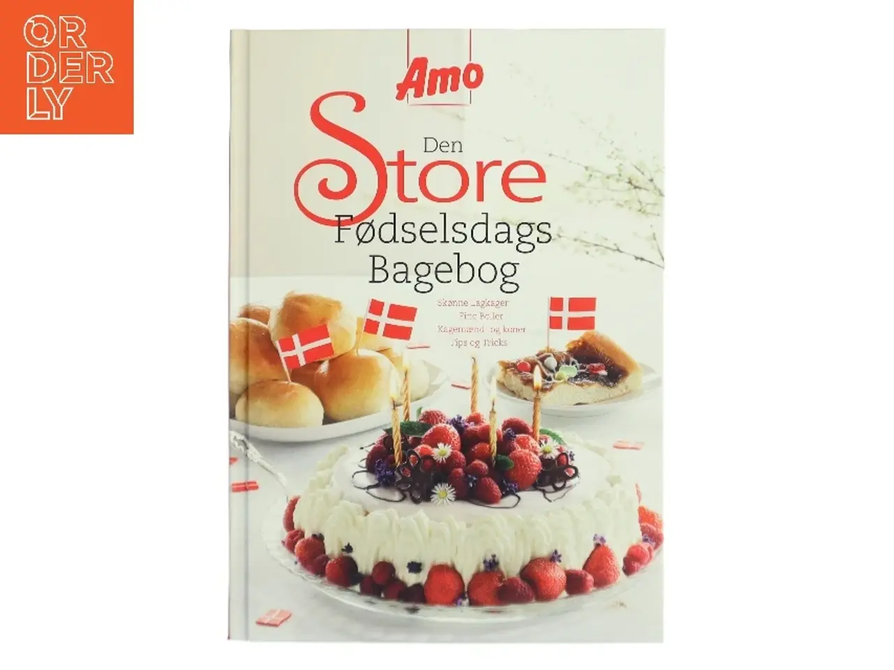Billede 1 - Den Store Fødselsdags Bagebog af Amo (Bog)