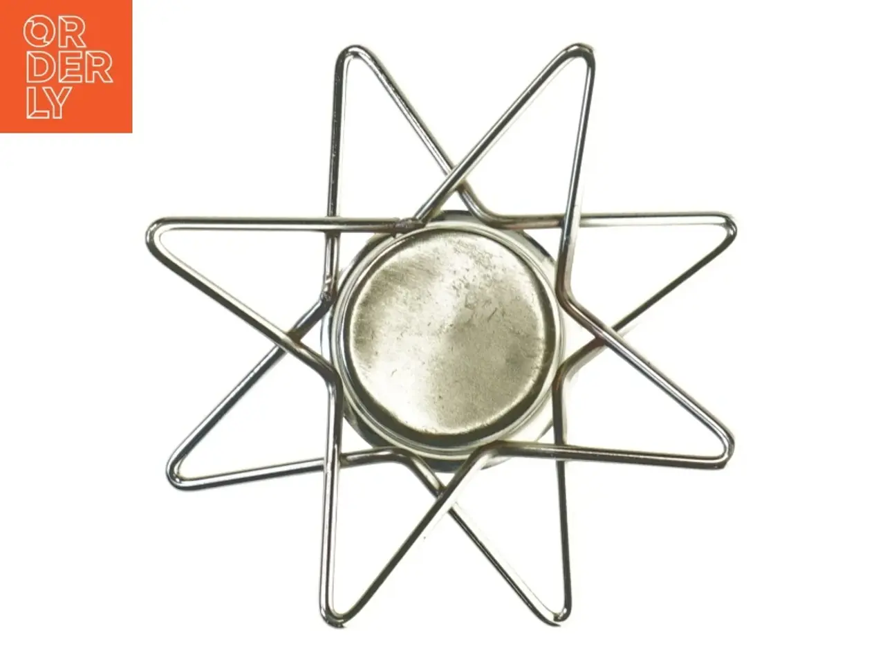 Billede 1 - Jule kalenderlys stjerne lysstage (str. 15x4 cm)