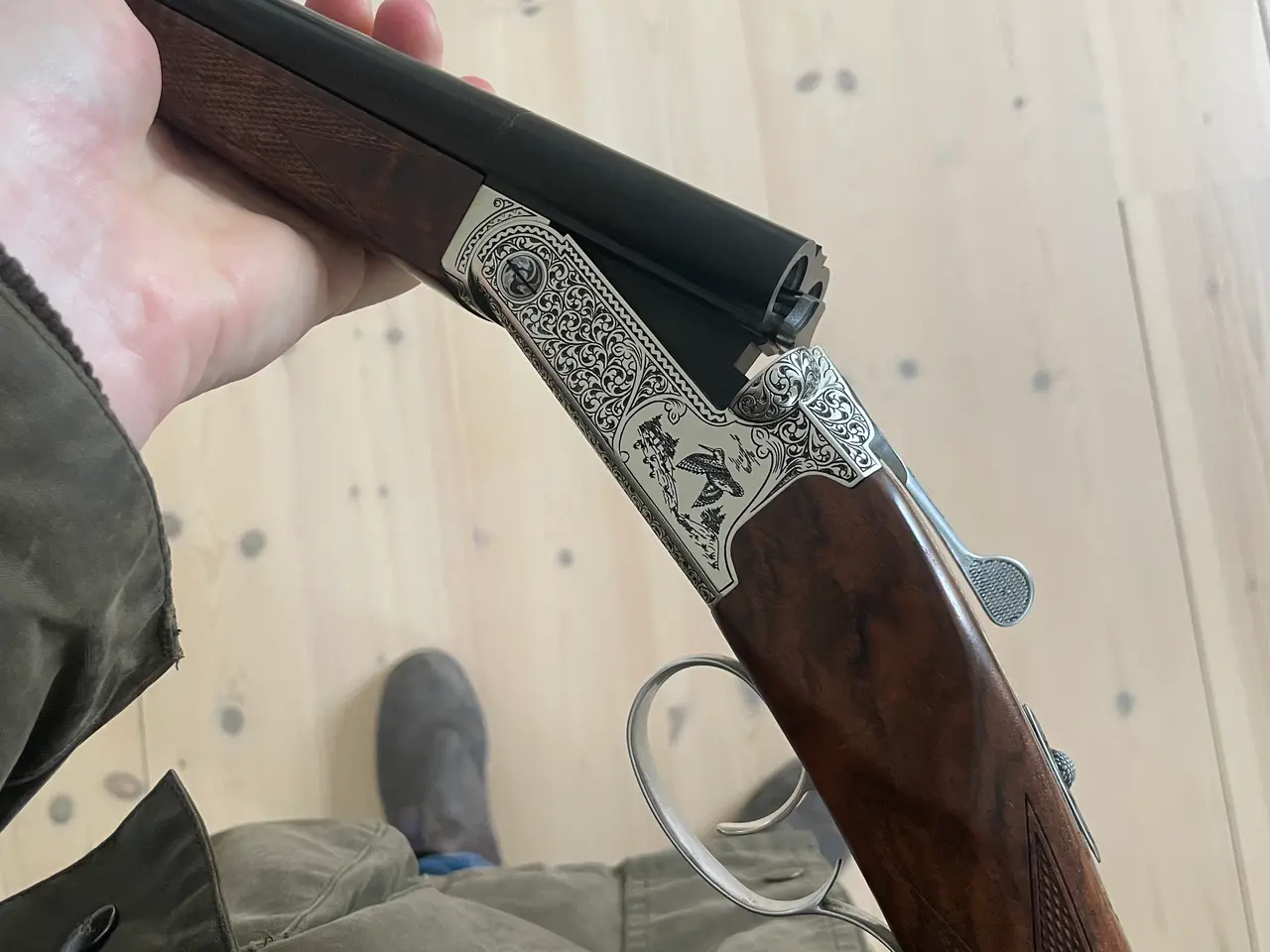 Billede 8 - 410 jagtgevær. Singletrigger.