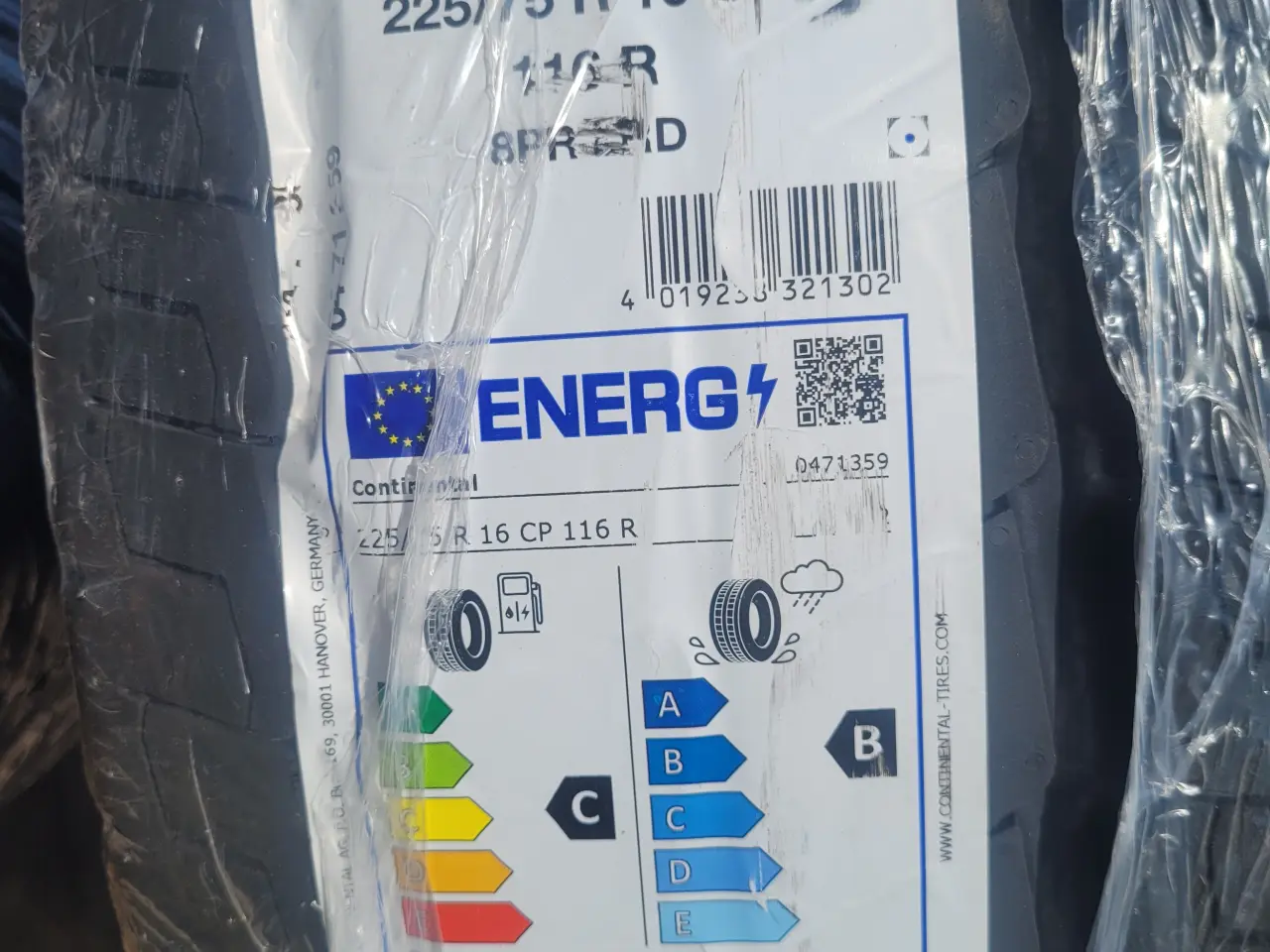 Billede 1 - 225 / 75 R 16 cp