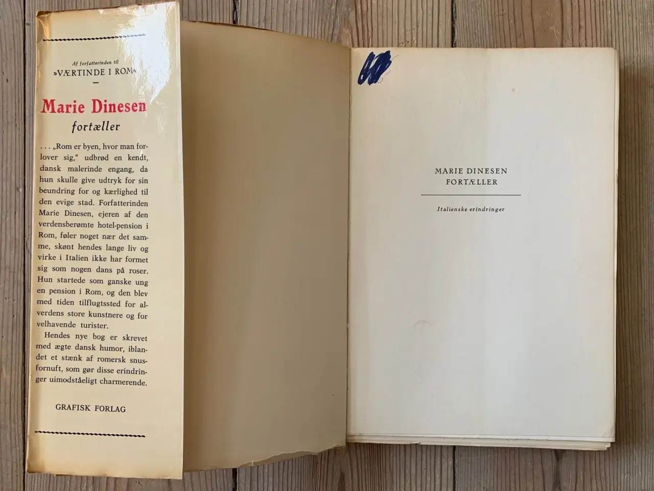 Billede 2 - Marie Dinesen fortæller... Italienske erindringer
