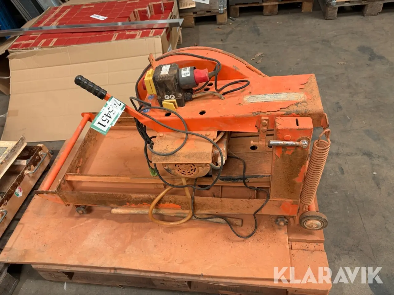 Billede 5 - Fliseskærer / Stenskærer Saint-Gobain Abrasives CM41