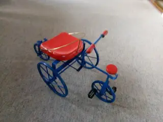 Dukkecykel til dekoration