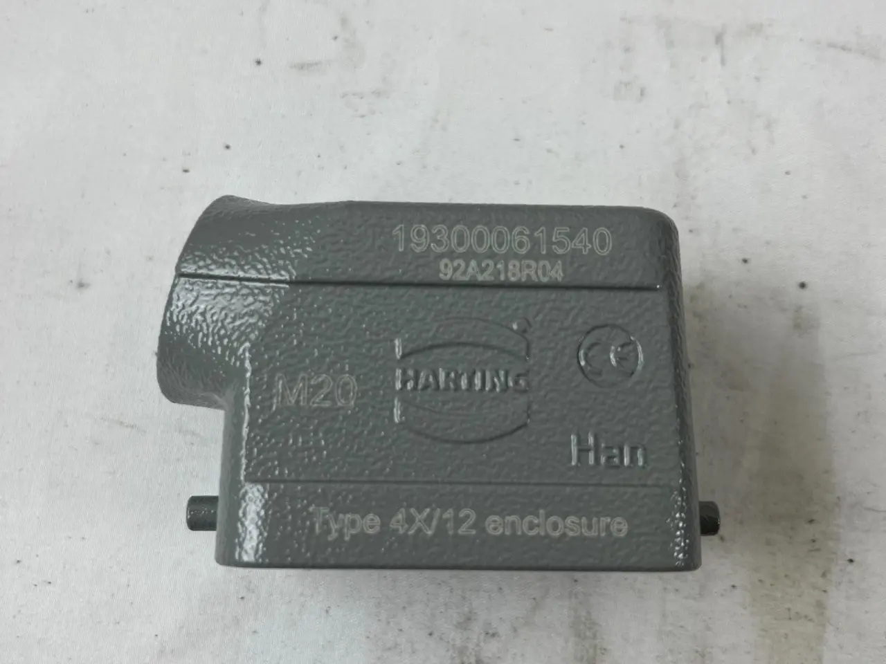 Billede 5 - Harting Han 4X/12 stik Hood M20 Side Entry