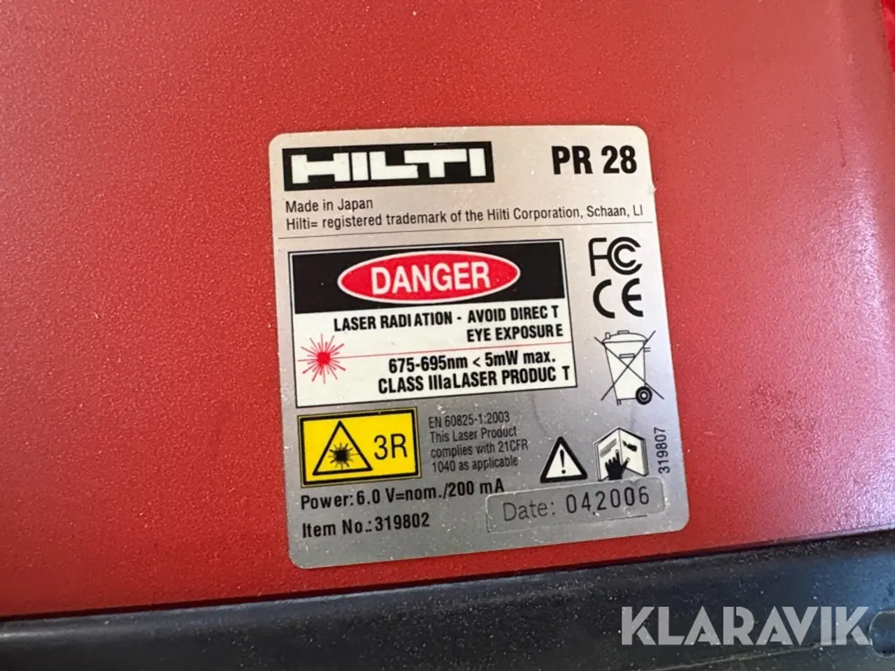 Billede 3 - Rotationslaser Hilti PR28 & PA350