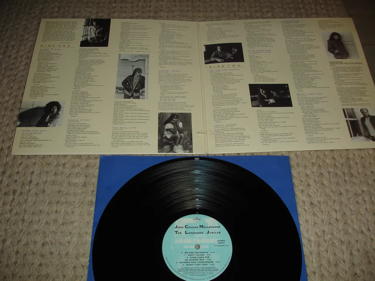 Billede 2 - John Cougar Mellencamp – The Lonesome Jubilee