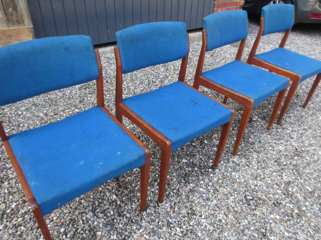 Billede 2 - 4 stk Bramin stole i Teaktræ