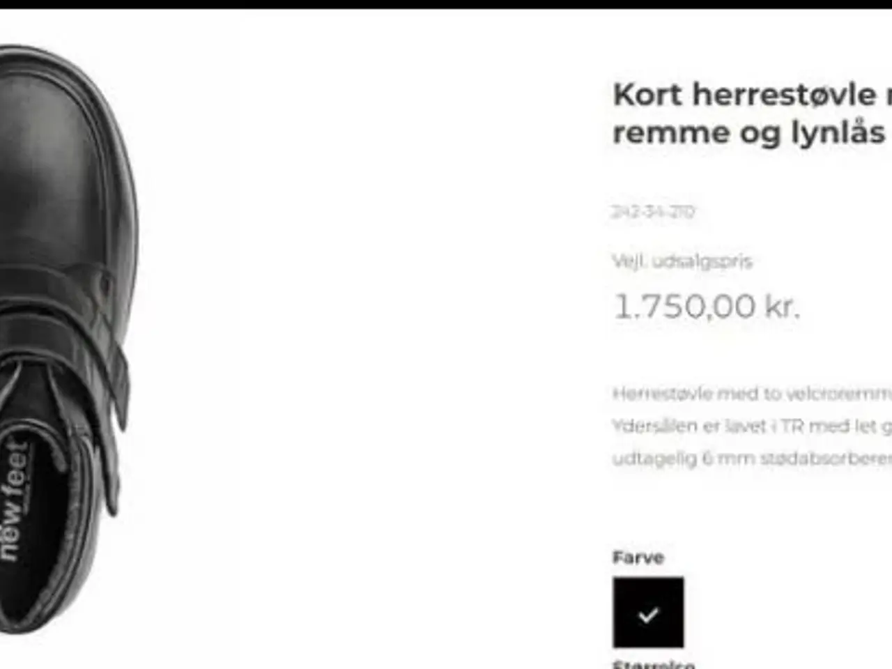 Billede 6 - Kort støvle fra New Feet
