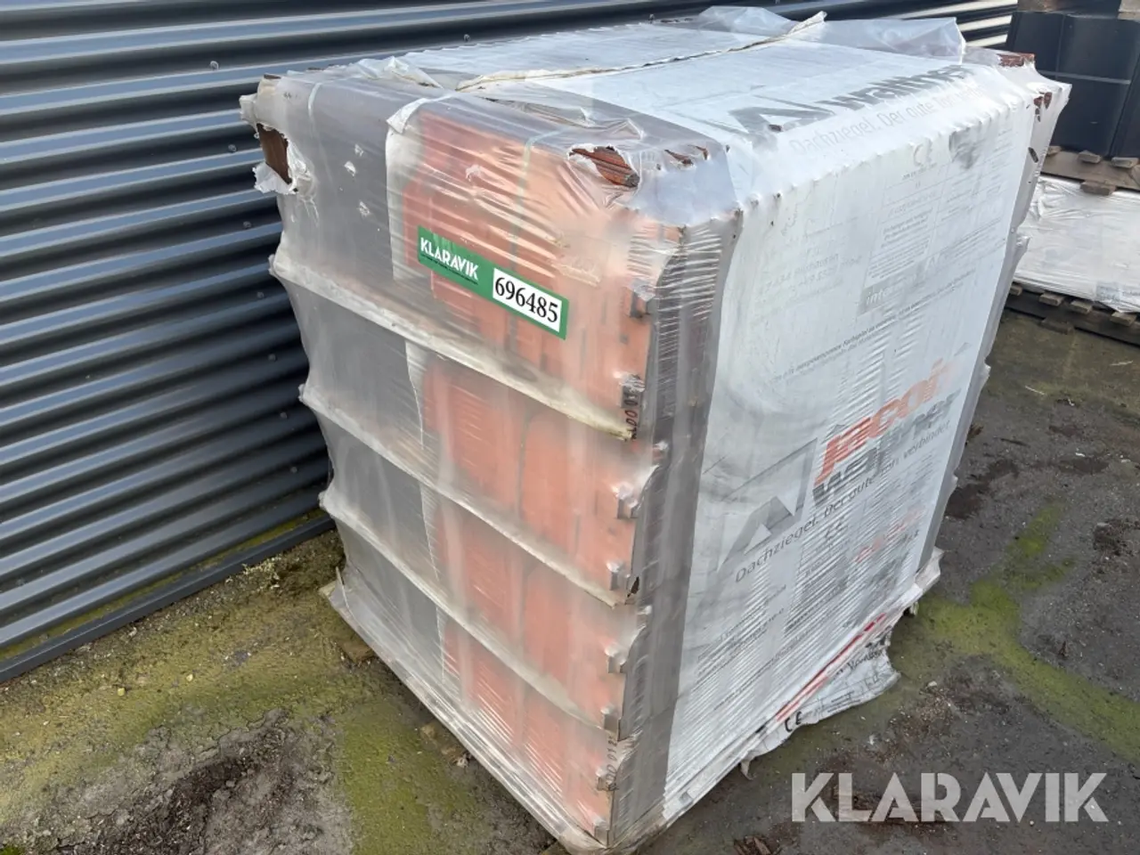 Billede 1 - Tagsten Jacobi J13V - Brun engoberede - 224 styks
