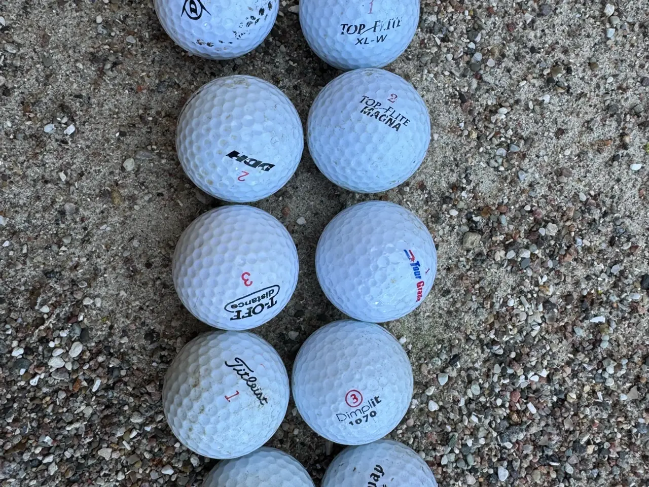 Billede 1 - Golfbolde. Blandede søbolde.