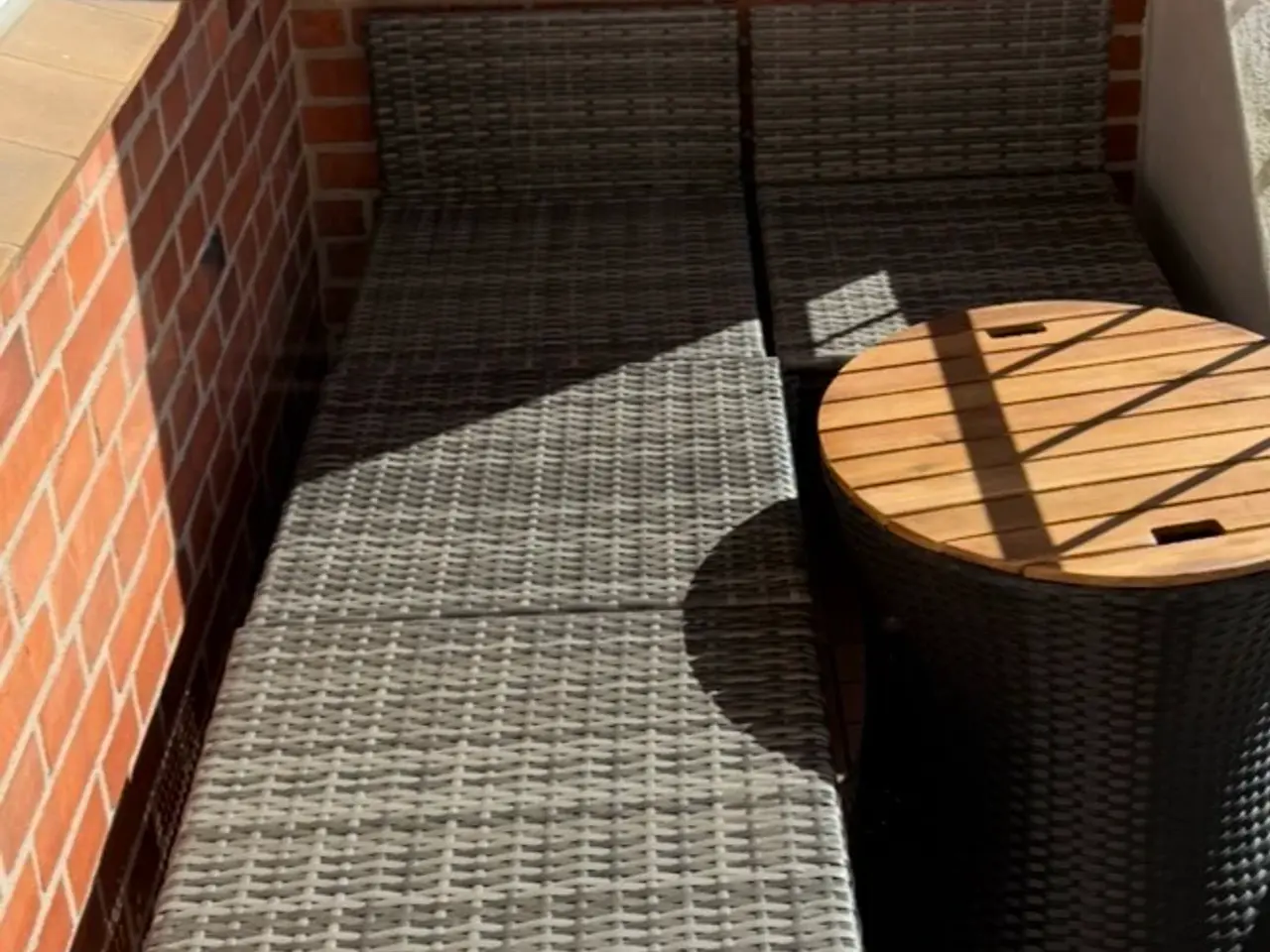 Billede 2 - Fleksibelt loungesæt i polyrattan