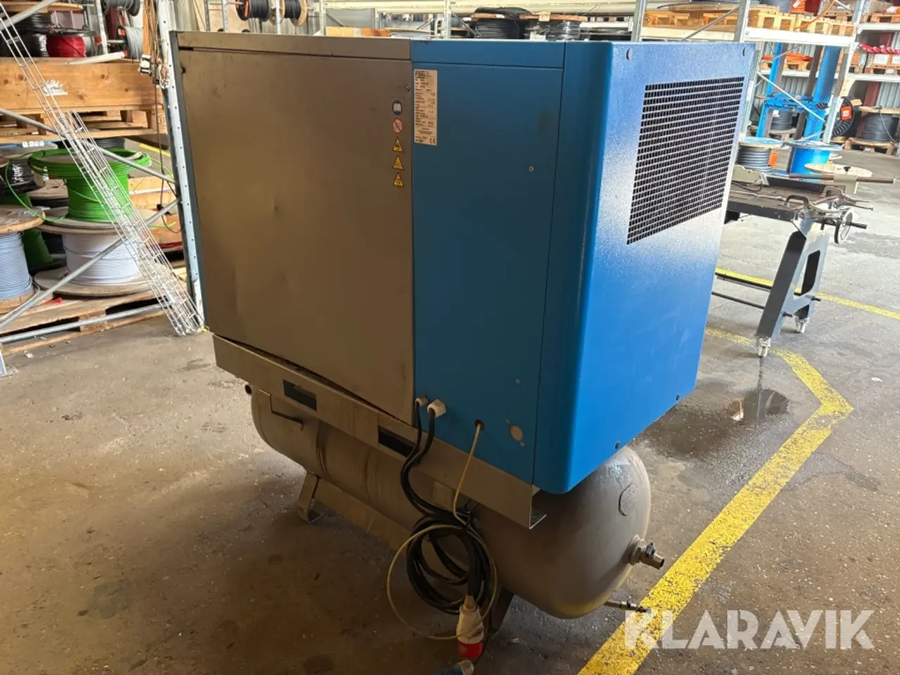 Billede 5 - Skruekompressor Power System Pascal 15-10-270 DF Reparationsgenstand