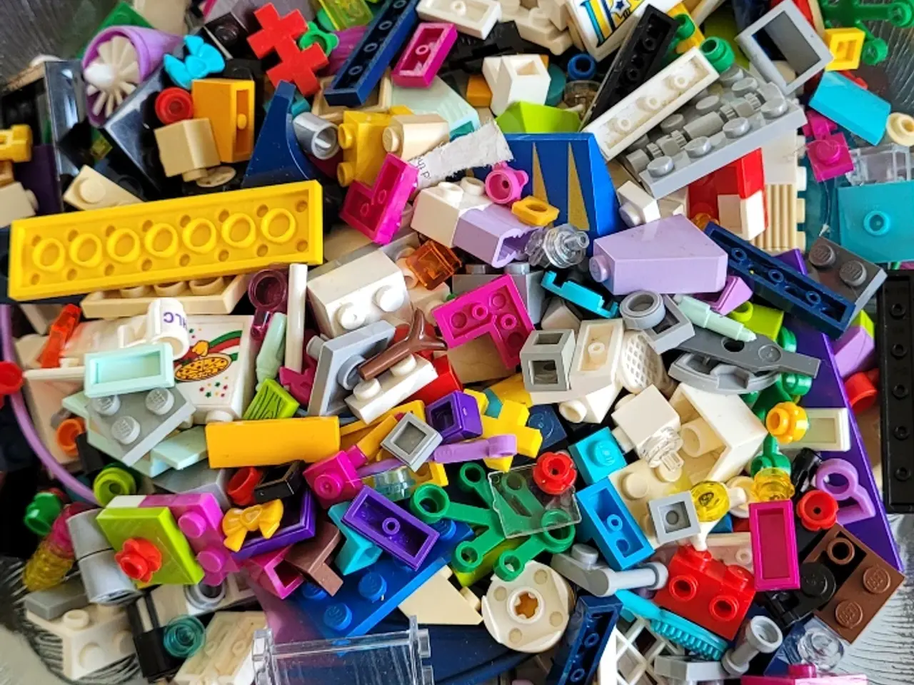 Billede 6 - Ca 7.5 kg lego blandet