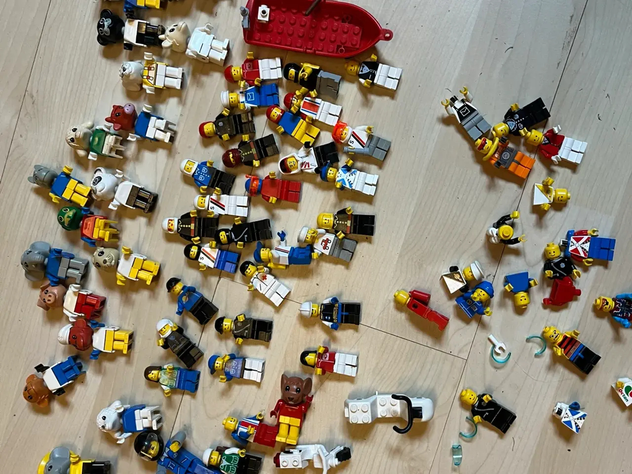 Billede 8 - Små legoklodser, diverse plader