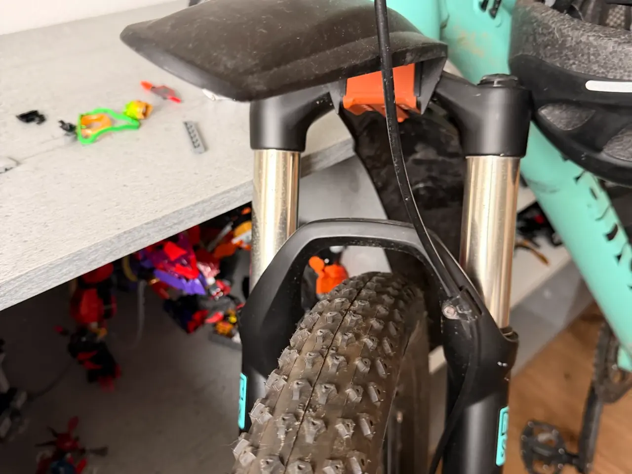 Billede 9 - Grizzly Bianchi mountainbike 