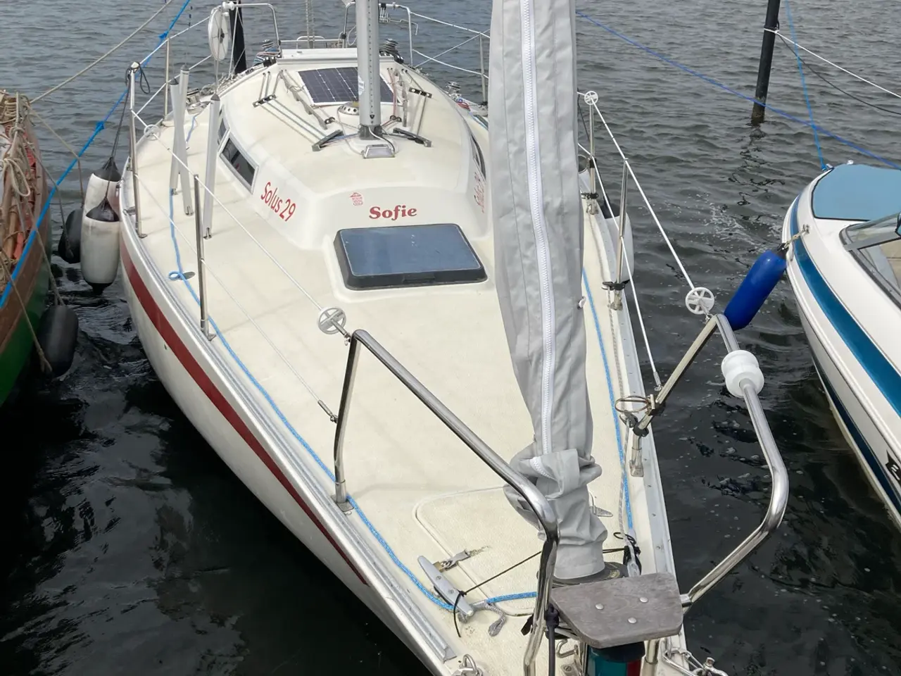 Billede 4 - Solus 29 Kapsejler og båd til den lille familie