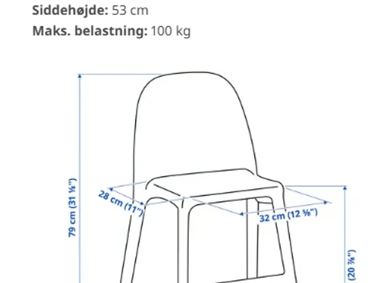 Billede 2 - Juniorstol