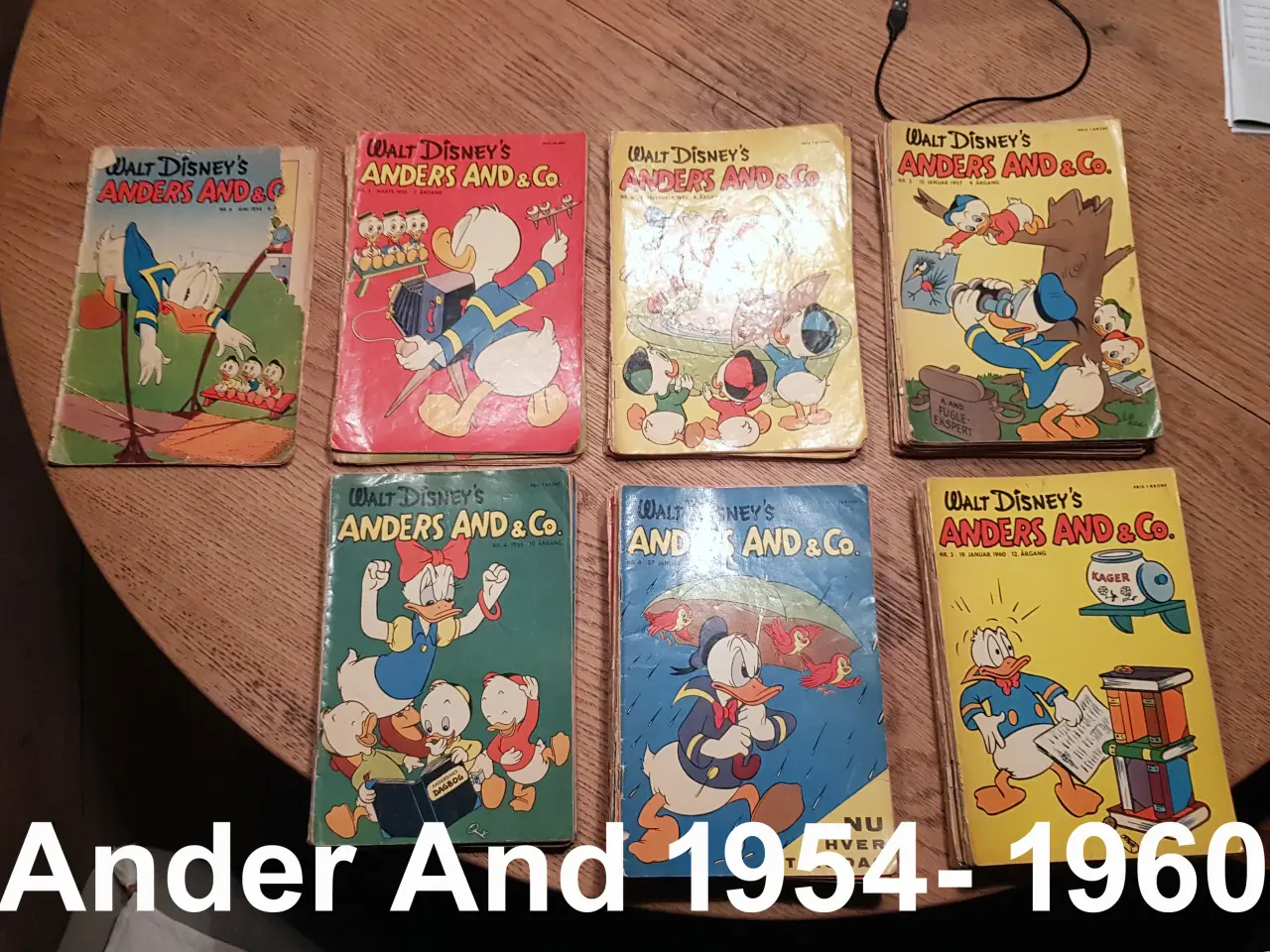 Billede 1 - Anders And 1954 til 1960"