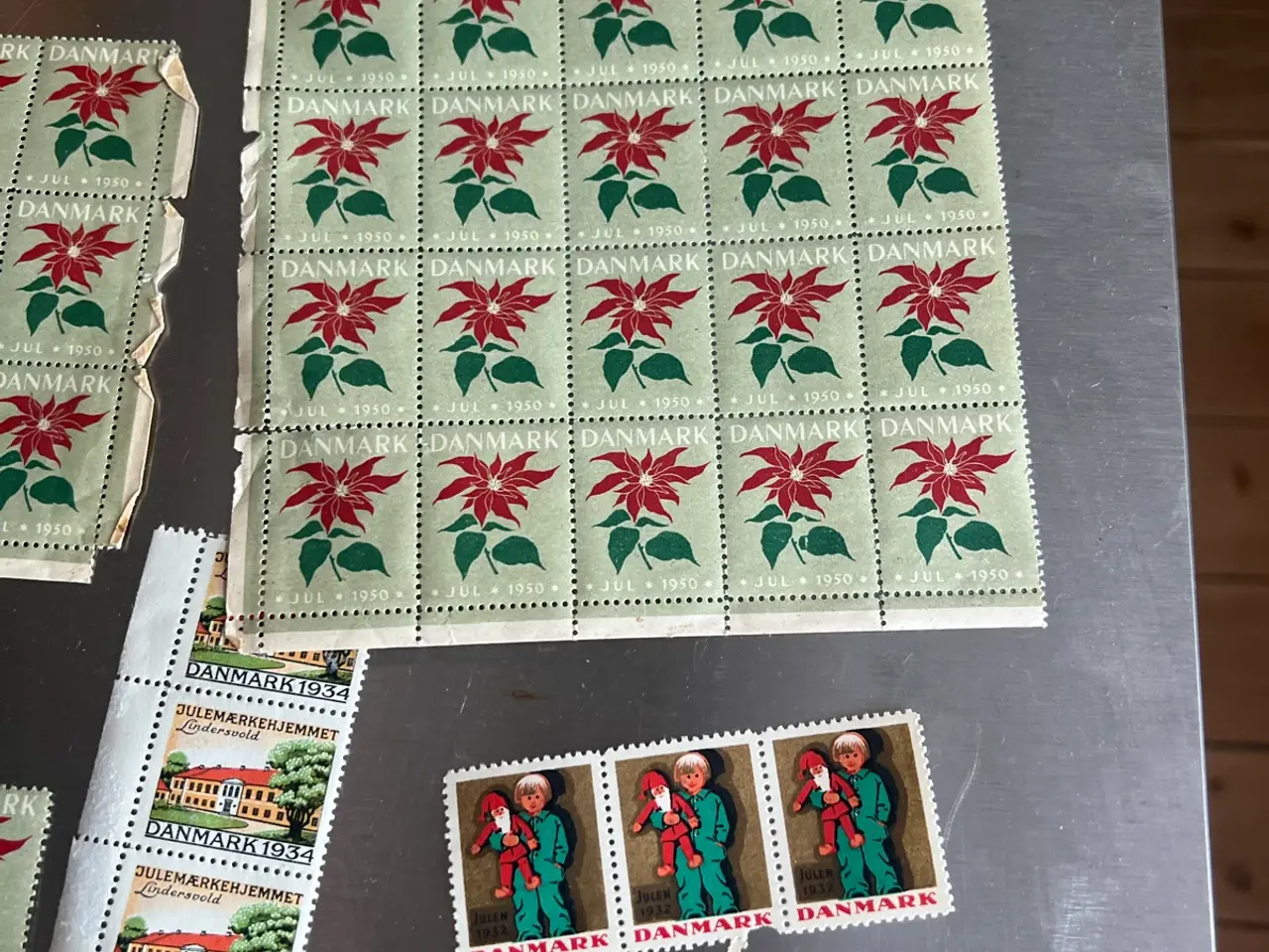 Billede 5 - Julefrimærker i årene 1928-1954 og blandet samling