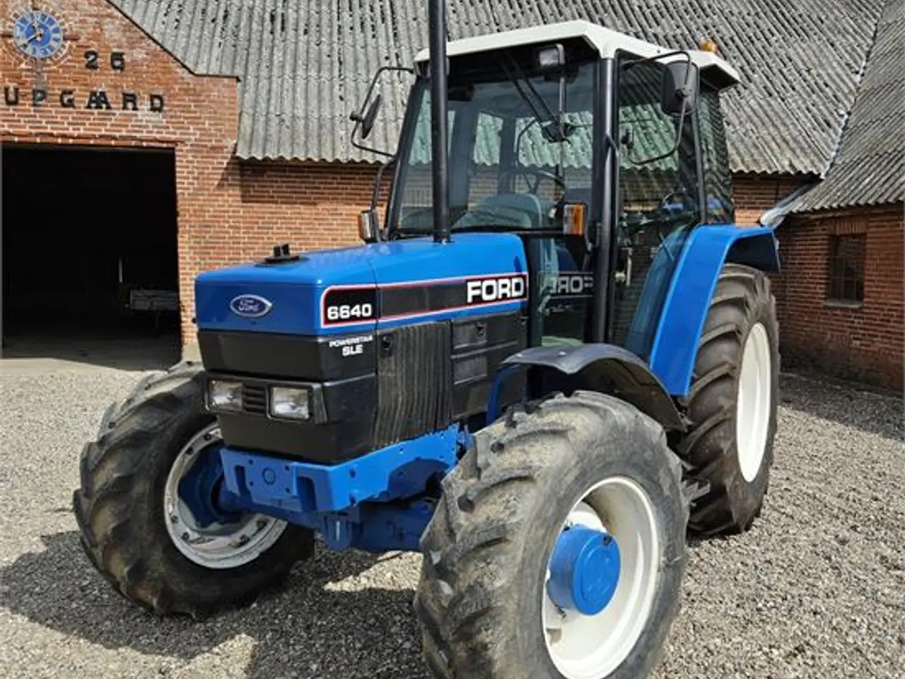 Billede 3 - Ford 6640 Powerstar SLE - 4 ton / 4WD / 16x16 electro shift