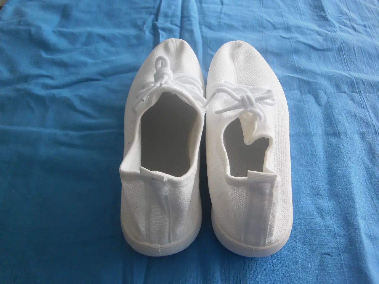 Billede 5 - 1 par sko, str. 37, beige, i stof