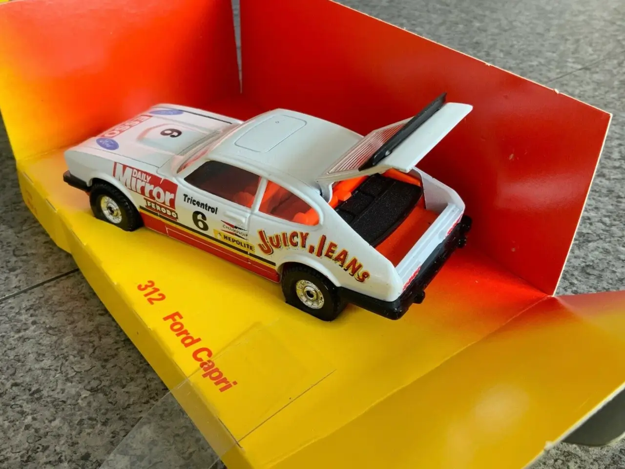 Billede 4 - Corgi Toys No. 312 Ford Capri, scale 1:36