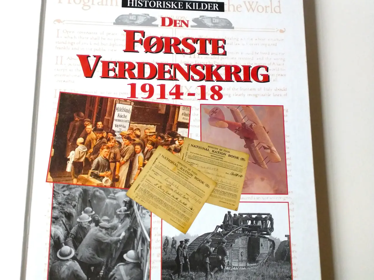 Billede 1 - Den første verdenskrig 1914-18. Af Christine Hatt
