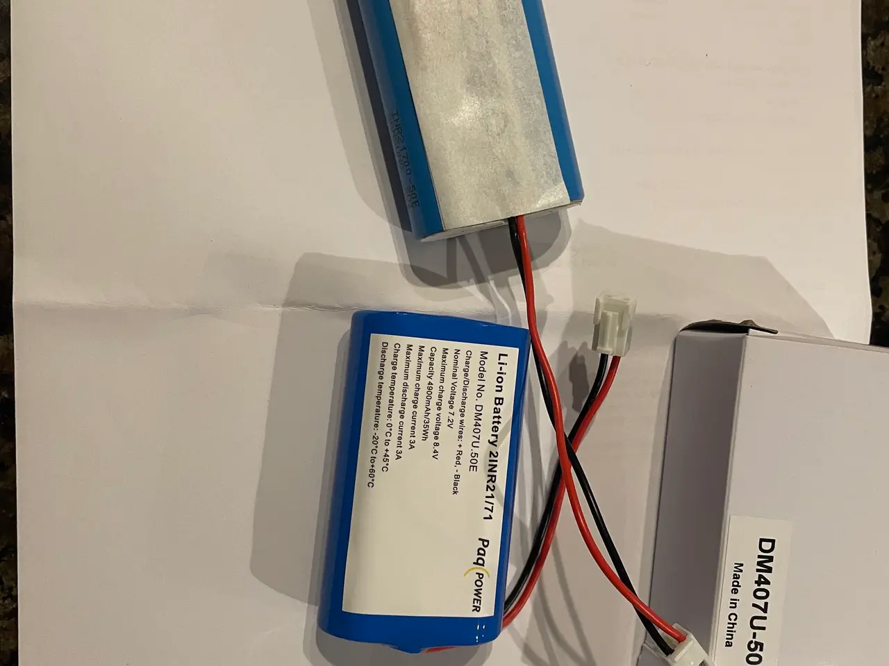 Billede 1 - Lithium batteri 21700
