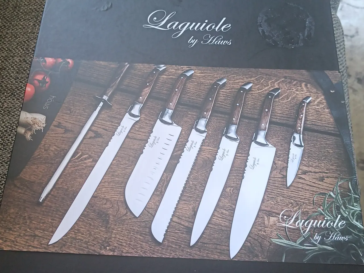 Billede 2 - Laguiole kniv sæt 7 dele - nyt 