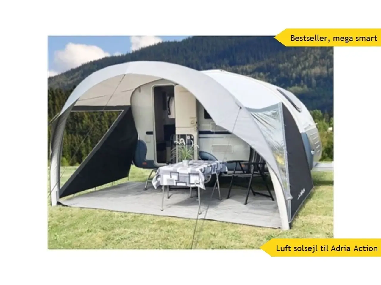 Billede 1 - WALKER Sunflexx 391  Luft solsejl til Adria action 391  6729.00 kr