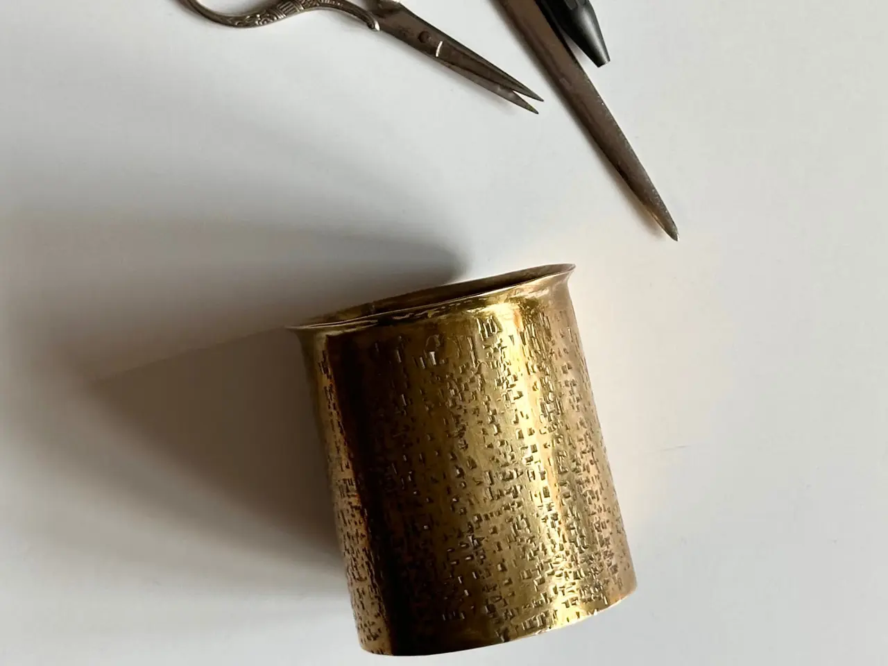 Billede 2 - Bæger, messing