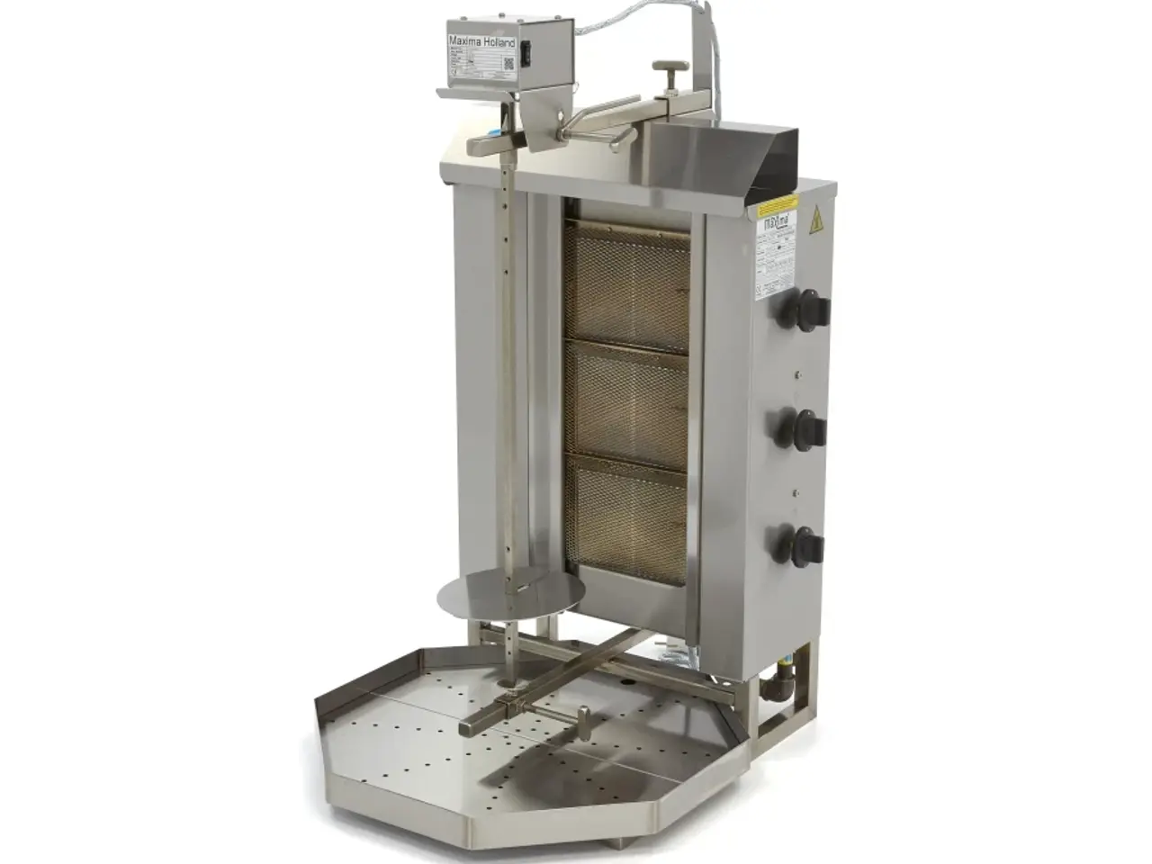 Billede 1 - Kebab grill gas / Shawarma kap. 30 kg kød