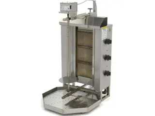 Kebab grill gas / Shawarma kap. 30 kg kød