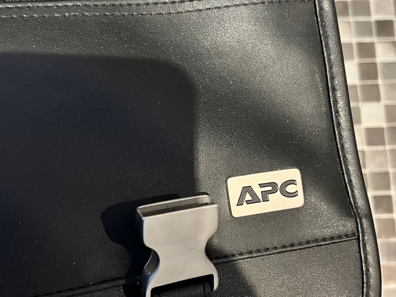 Billede 2 - A.P.C. taske sort kunstlæder unisex