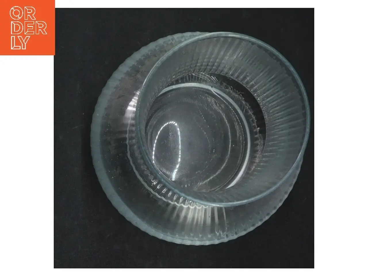 Billede 2 - Glasvase (str. H. 17 cm)