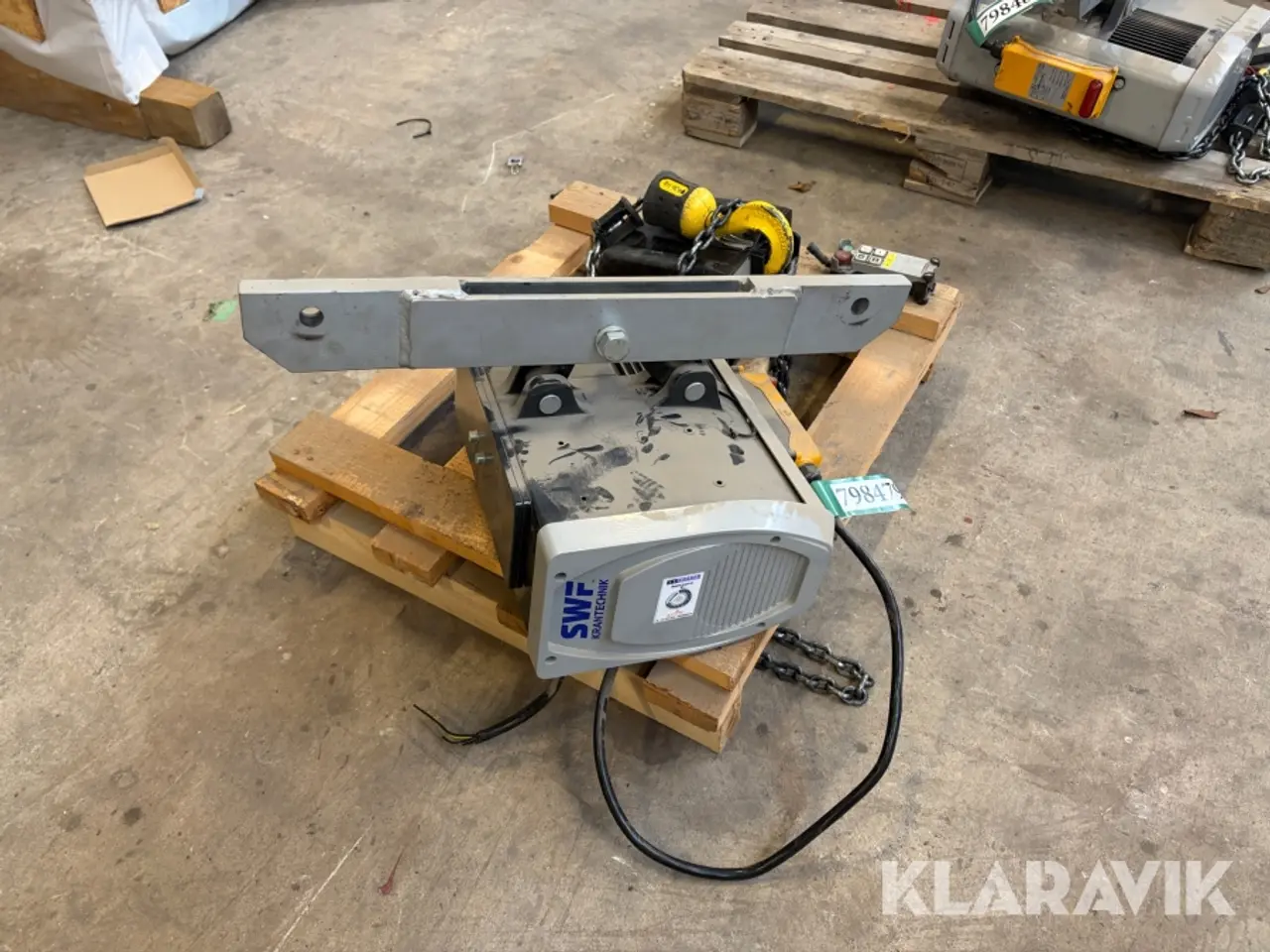 Billede 4 - Elektrisk kædetalje / kædehejs SWF Krantechnik AC-085/1P-100