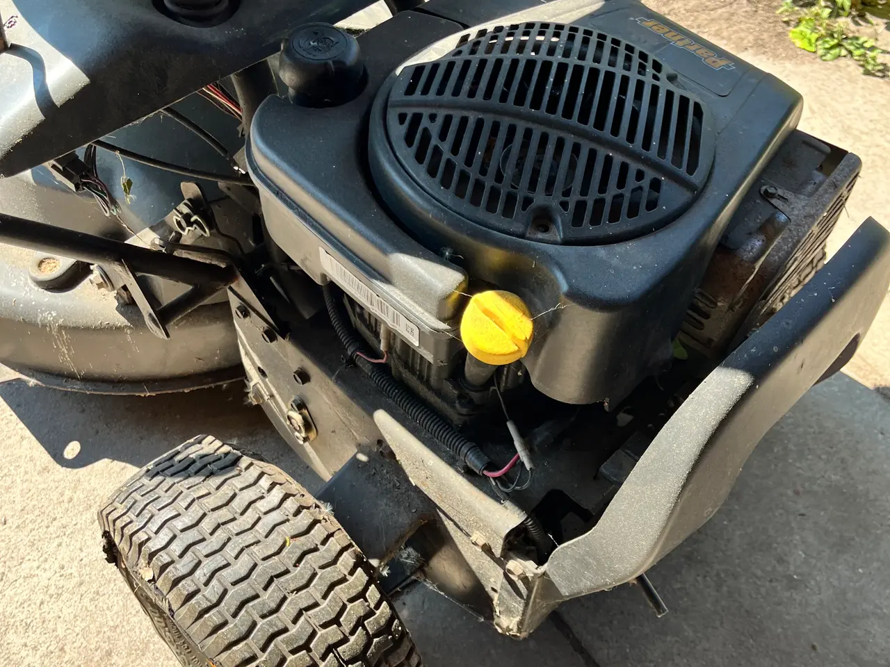 Billede 3 - Partner P66-950SMD havetraktor / rider plæneklippe