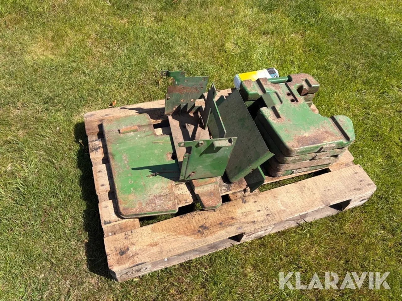 Billede 5 - Vægtklodser John Deere 5 styk x 50 kg