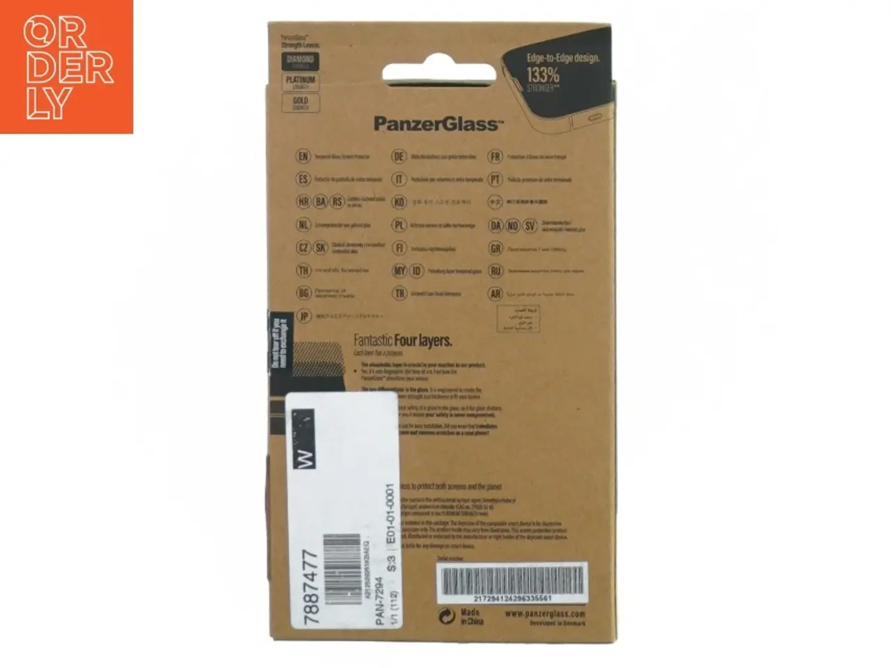 Billede 2 - PanzerGlass skærmbeskyttelse til Samsung Galaxy s22+ (str. 20 x 11 cm)