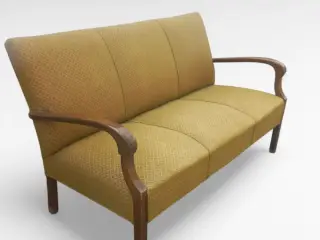 Smuk vintage tre-personers sofa fra 1950'erne