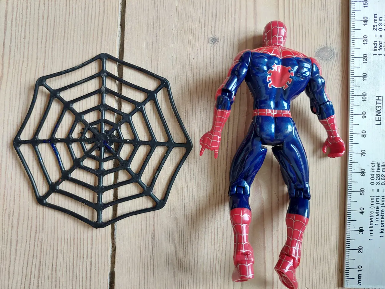Billede 2 - Spiderman figur (1995)