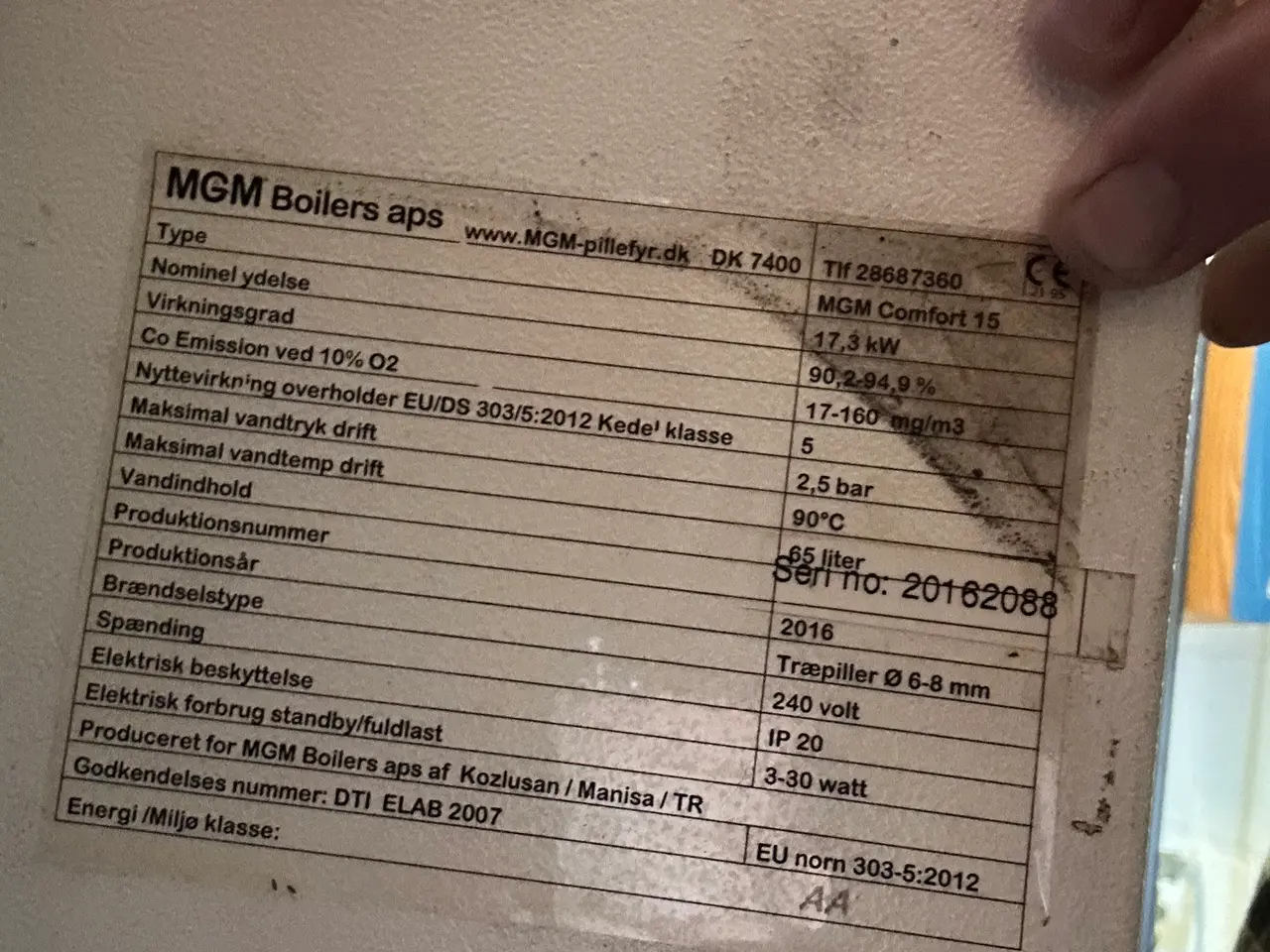 Billede 4 - Mgm Boilers Comfort 15