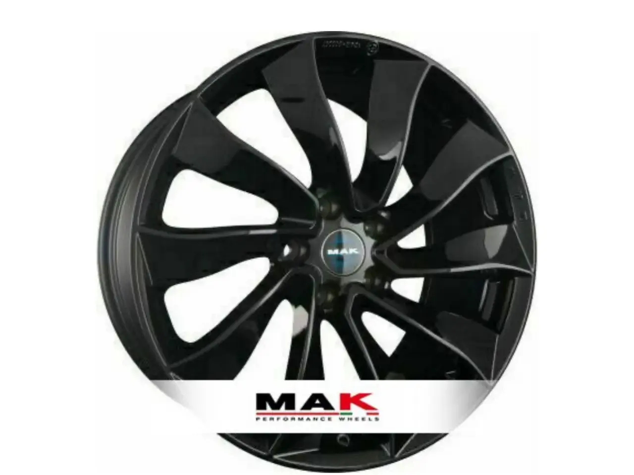Billede 1 - MAK Solar Blank, Sort 8.5x18 ET38 5x114 64.1