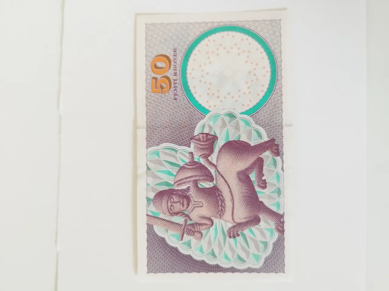 Billede 2 - 50 Kroner. Fra 1999. Meget flot