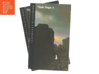 Njals Saga fra Lademanns klassikere af Ukendt (islandsk saga), dansk oversættelse i serien Lademanns klassikere (Bog)
