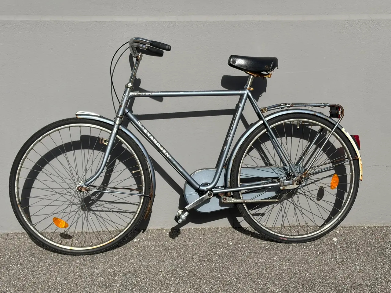 Billede 4 - Blå / grå Skandsen retro herrecykel.